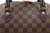 Authentic Louis Vuitton Damier Ribera MM Hand Boston Bag Purse N41434 LV 2652F