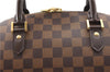 Authentic Louis Vuitton Damier Ribera MM Hand Boston Bag Purse N41434 LV 2652F