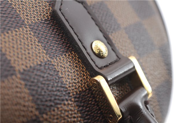 Authentic Louis Vuitton Damier Ribera MM Hand Boston Bag Purse N41434 LV 2652F