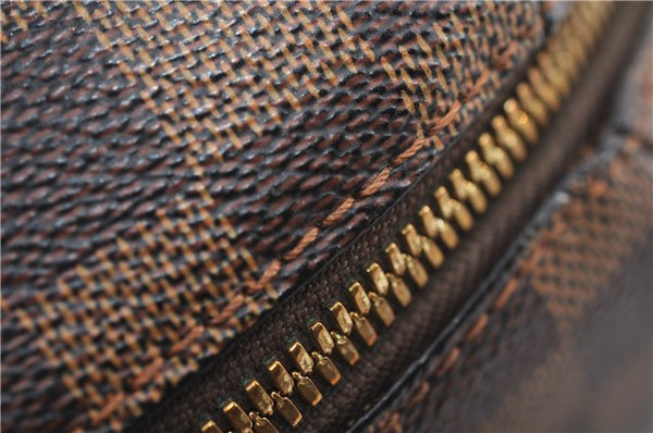 Authentic Louis Vuitton Damier Ribera MM Hand Boston Bag Purse N41434 LV 2652F