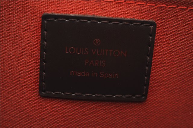 Authentic Louis Vuitton Damier Ribera MM Hand Boston Bag Purse N41434 LV 2652F