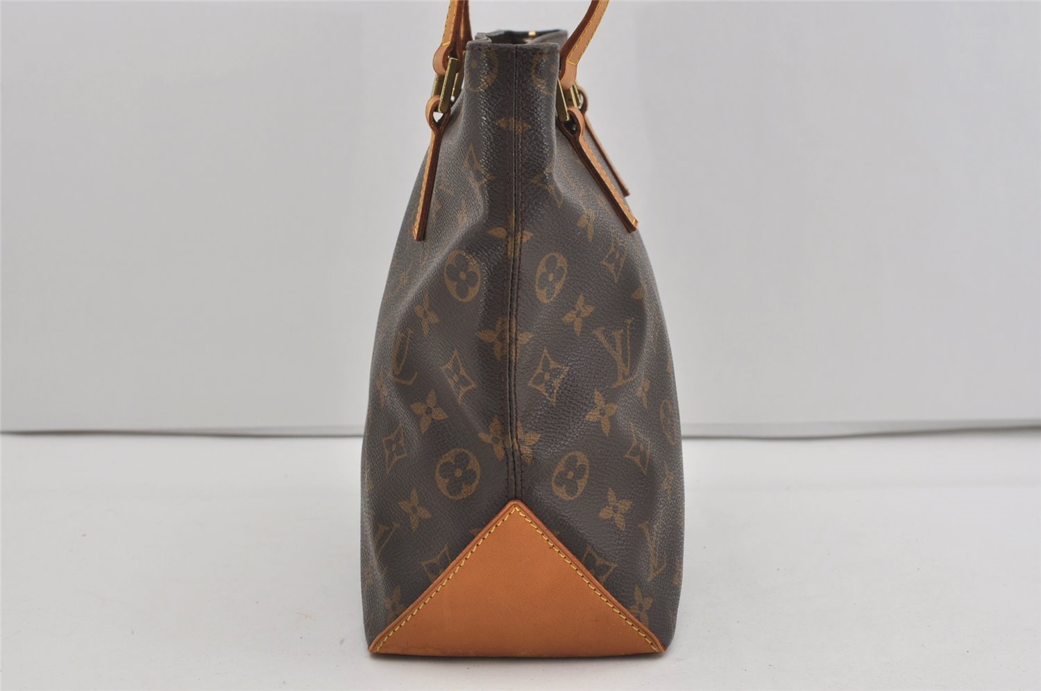 Authentic Louis Vuitton Monogram Cabas Piano Shoulder Tote Bag M51148 Junk 2653I