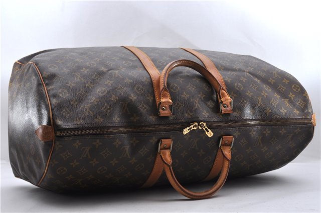 Authentic Louis Vuitton Monogram Keepall 60 Boston Bag M41422 LV 2654C