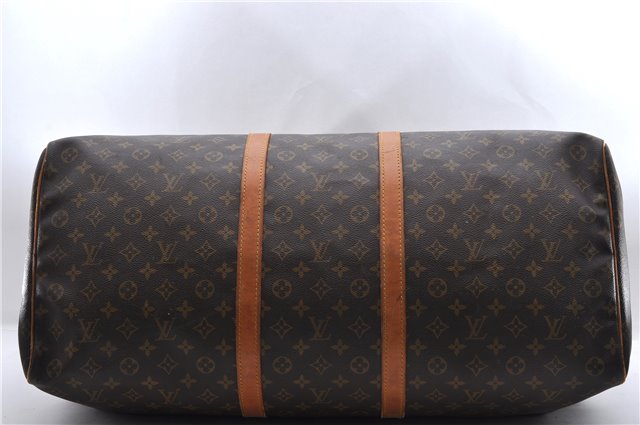 Authentic Louis Vuitton Monogram Keepall 60 Boston Bag M41422 LV 2654C