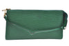 Authentic Louis Vuitton Epi Pochette Accessoires Pouch Green M52944 Junk 2654H