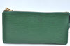 Authentic Louis Vuitton Epi Pochette Accessoires Pouch Green M52944 Junk 2654H