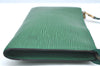 Authentic Louis Vuitton Epi Pochette Accessoires Pouch Green M52944 Junk 2654H