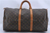 Authentic Louis Vuitton Monogram Keepall 50 Boston Bag M41426 LV 2655D