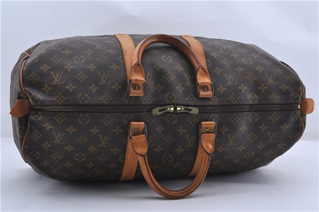 Authentic Louis Vuitton Monogram Keepall 50 Boston Bag M41426 LV 2655D