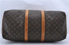 Authentic Louis Vuitton Monogram Keepall 50 Boston Bag M41426 LV 2655D