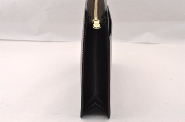 Authentic Louis Vuitton Epi Pochette Homme Clutch Hand Bag Black M52522 LV 2655I