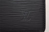 Authentic Louis Vuitton Epi Pochette Homme Clutch Hand Bag Black M52522 LV 2655I