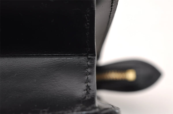 Authentic Louis Vuitton Epi Pochette Homme Clutch Hand Bag Black M52522 LV 2655I