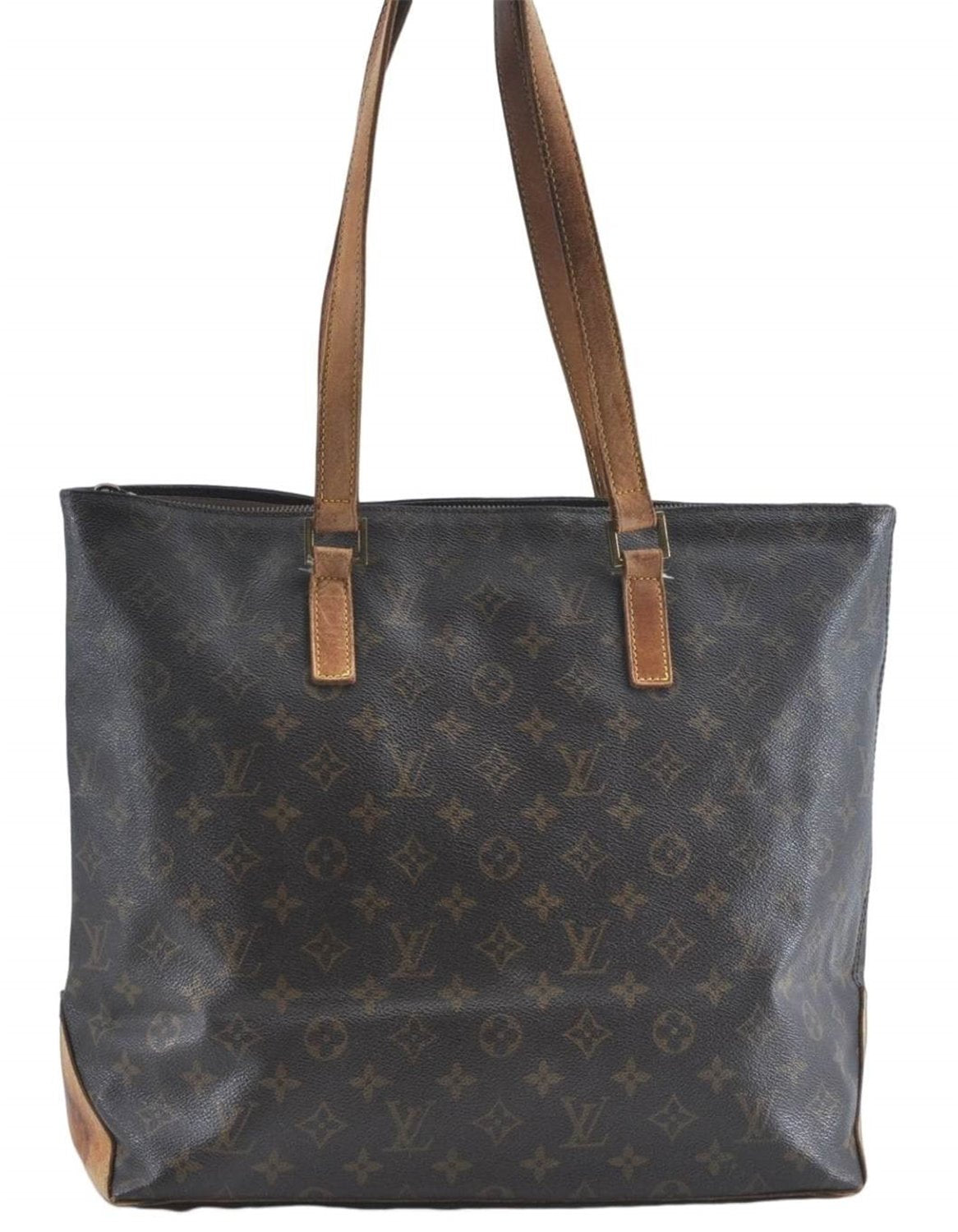 Authentic Louis Vuitton Monogram Cabas Mezzo Tote Bag M51151 LV 2656B