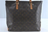 Authentic Louis Vuitton Monogram Cabas Mezzo Tote Bag M51151 LV 2656B