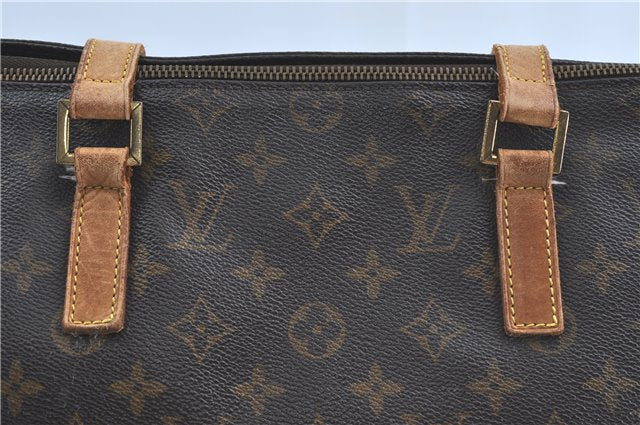 Authentic Louis Vuitton Monogram Cabas Mezzo Tote Bag M51151 LV 2656B