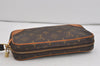 Authentic Louis Vuitton Monogram Marly Dragonne PM M51827 Clutch Hand Bag 2656I