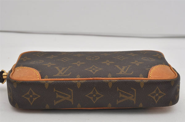 Authentic Louis Vuitton Monogram Marly Dragonne PM M51827 Clutch Hand Bag 2656I