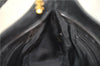 Authentic MCM Leather Vintage Shoulder Hand Bag Purse Black 2657E