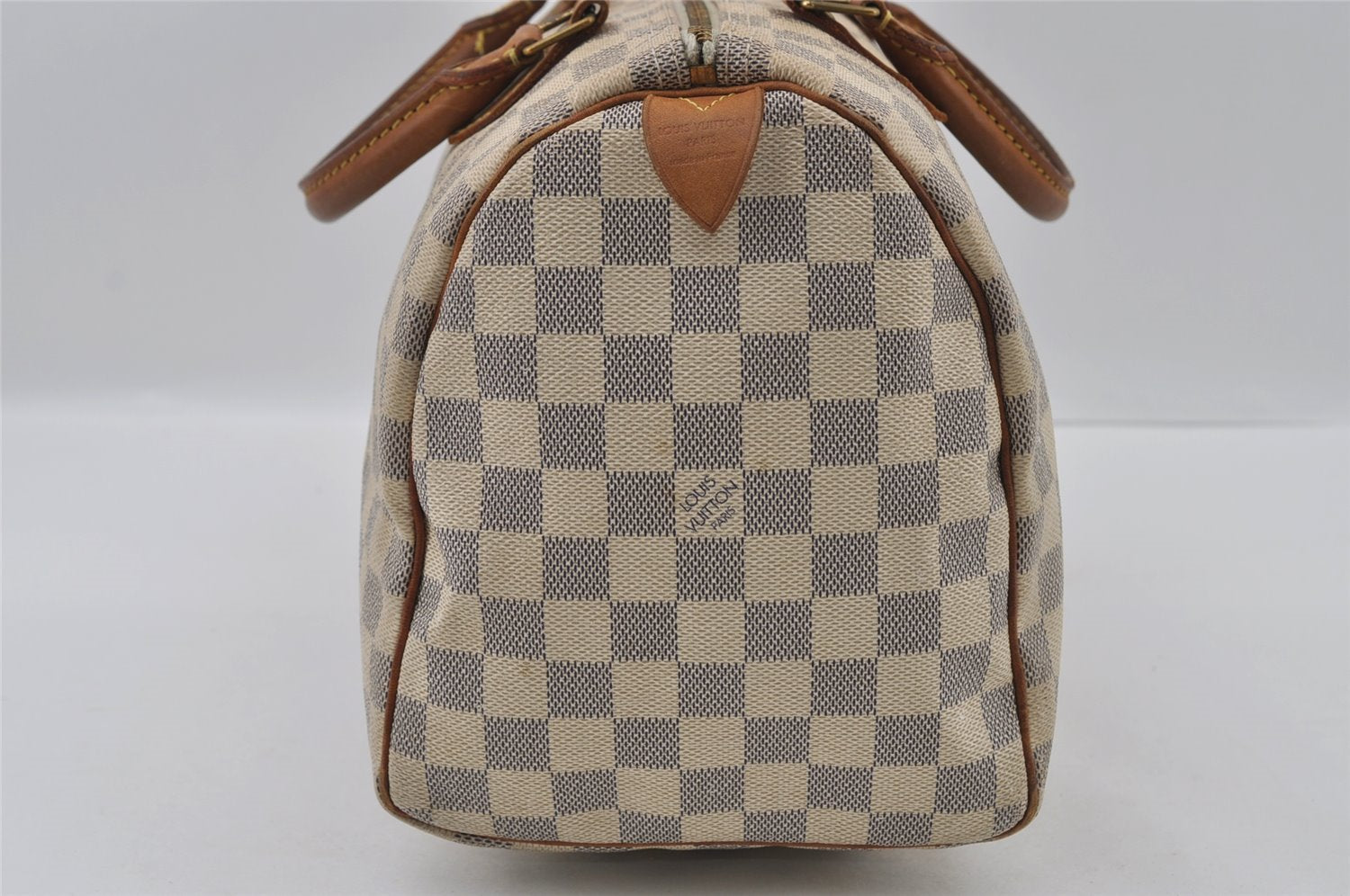 Authentic Louis Vuitton Damier Azur Speedy30 Hand Boston Bag N41533 LV 2657I