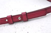 Authentic BURBERRY Nylon Leather Shoulder Hand Bag Black Red 2658E