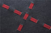 Authentic BURBERRY Nylon Leather Shoulder Hand Bag Black Red 2658E