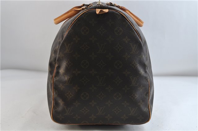 Authentic Louis Vuitton Monogram Keepall 55 Boston Bag M41424 LV 2659D