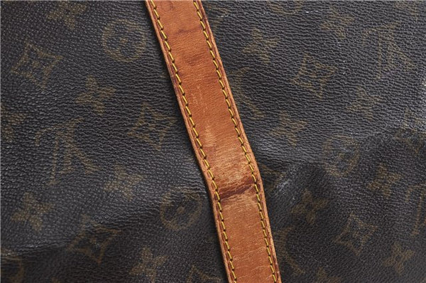 Authentic Louis Vuitton Monogram Keepall 55 Boston Bag M41424 LV 2659D