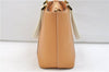 Authentic BURBERRY Vintage Leather Shoulder Hand Bag Purse Brown 2659E