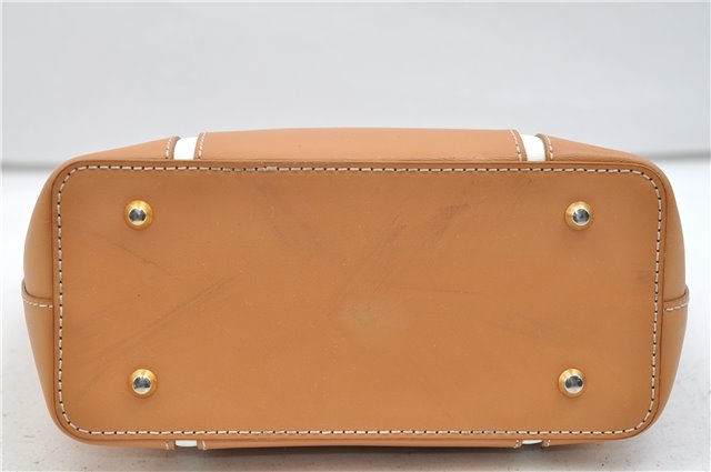 Authentic BURBERRY Vintage Leather Shoulder Hand Bag Purse Brown 2659E