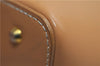 Authentic BURBERRY Vintage Leather Shoulder Hand Bag Purse Brown 2659E