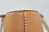 Authentic BURBERRY Vintage Leather Shoulder Hand Bag Purse Brown 2659E