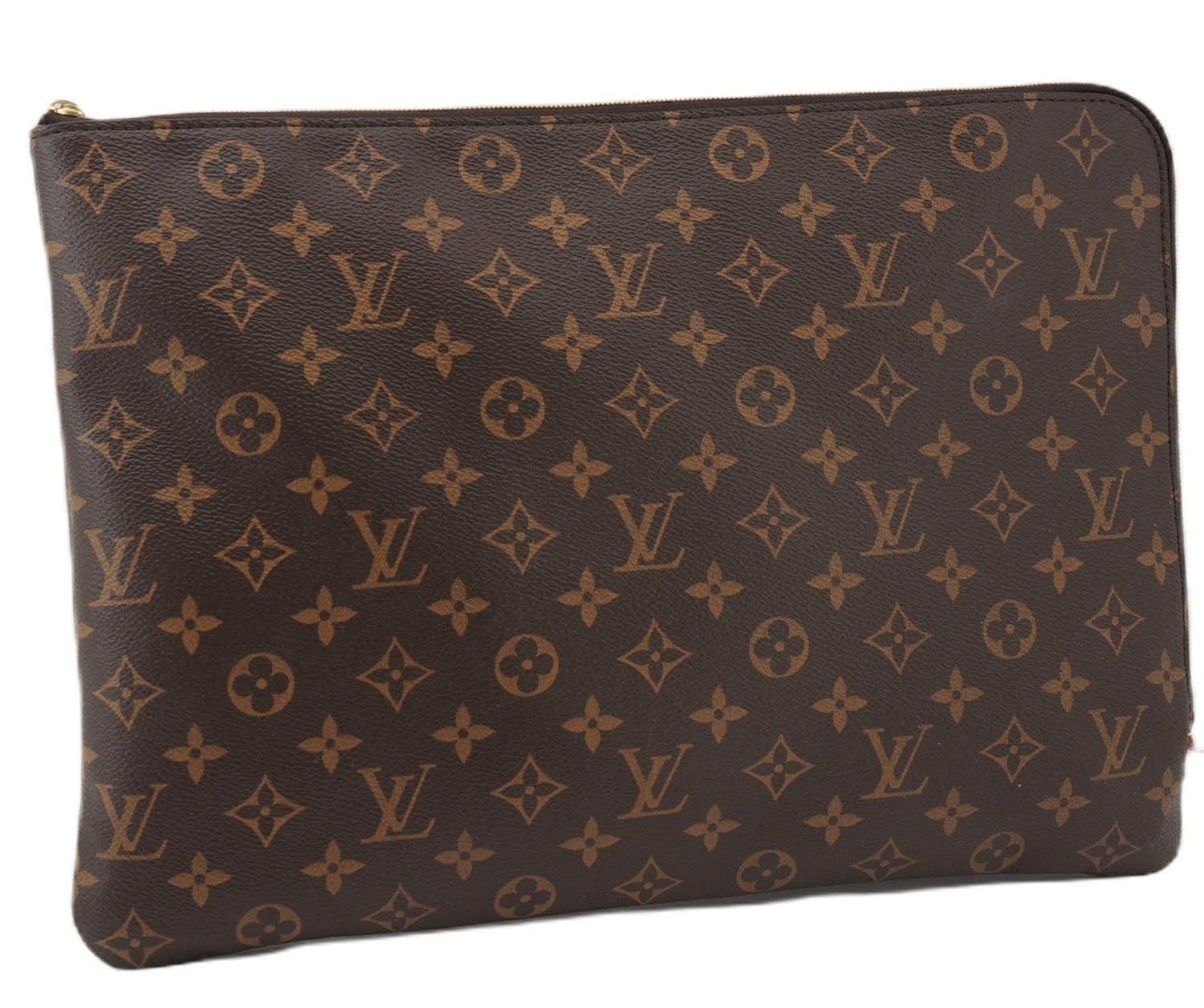 Authentic Louis Vuitton Monogram Etui Voyage GM Clutch Bag Purse M43443 LV 2659F