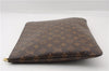 Authentic Louis Vuitton Monogram Etui Voyage GM Clutch Bag Purse M43443 LV 2659F