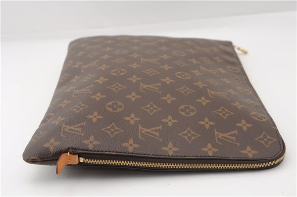 Authentic Louis Vuitton Monogram Etui Voyage GM Clutch Bag Purse M43443 LV 2659F