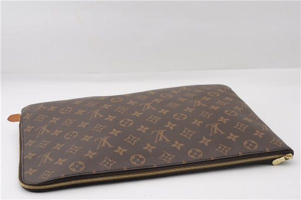 Authentic Louis Vuitton Monogram Etui Voyage GM Clutch Bag Purse M43443 LV 2659F