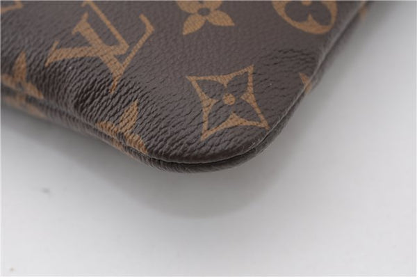 Authentic Louis Vuitton Monogram Etui Voyage GM Clutch Bag Purse M43443 LV 2659F
