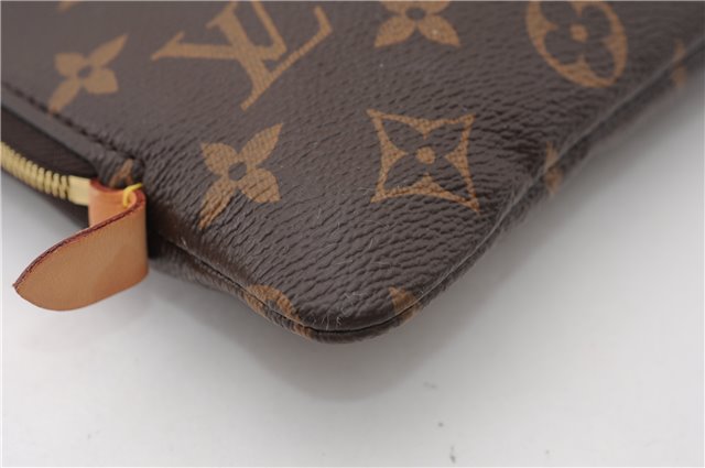 Authentic Louis Vuitton Monogram Etui Voyage GM Clutch Bag Purse M43443 LV 2659F