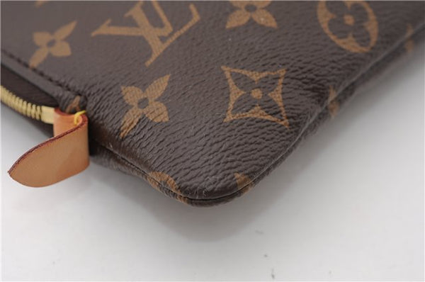 Authentic Louis Vuitton Monogram Etui Voyage GM Clutch Bag Purse M43443 LV 2659F