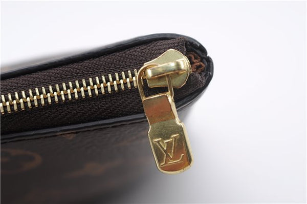 Authentic Louis Vuitton Monogram Etui Voyage GM Clutch Bag Purse M43443 LV 2659F