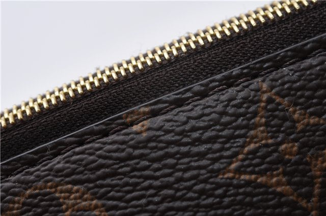 Authentic Louis Vuitton Monogram Etui Voyage GM Clutch Bag Purse M43443 LV 2659F