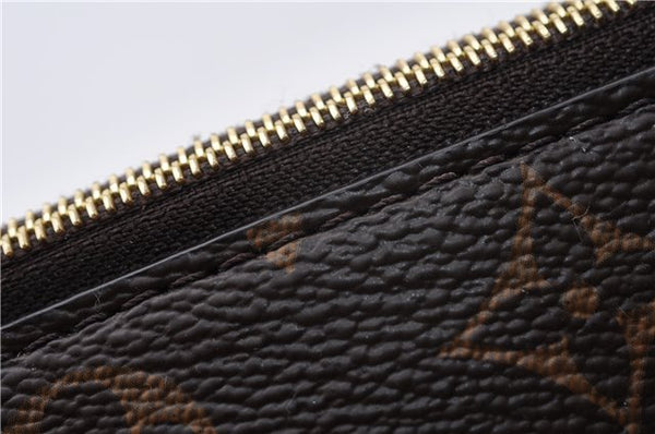 Authentic Louis Vuitton Monogram Etui Voyage GM Clutch Bag Purse M43443 LV 2659F