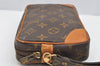 Authentic Louis Vuitton Monogram Marly Dragonne PM M51827 Clutch Hand Bag 2659I