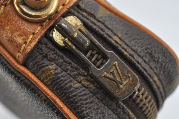 Authentic Louis Vuitton Monogram Marly Dragonne PM M51827 Clutch Hand Bag 2659I