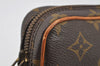 Authentic Louis Vuitton Monogram Marly Dragonne PM M51827 Clutch Hand Bag 2659I