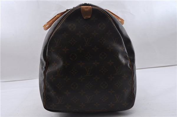 Authentic Louis Vuitton Monogram Keepall 55 Boston Bag M41424 LV 2660D