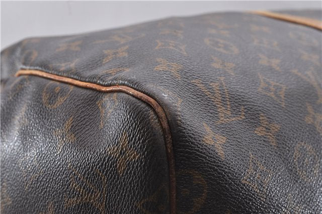 Authentic Louis Vuitton Monogram Keepall 55 Boston Bag M41424 LV 2660D