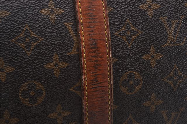 Authentic Louis Vuitton Monogram Keepall 55 Boston Bag M41424 LV 2660D