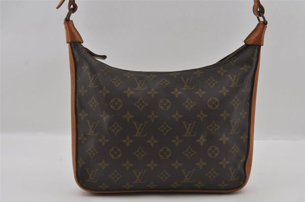 Authentic Louis Vuitton Monogram Boulogne 30 Shoulder Cross Bag Old Model 2662I