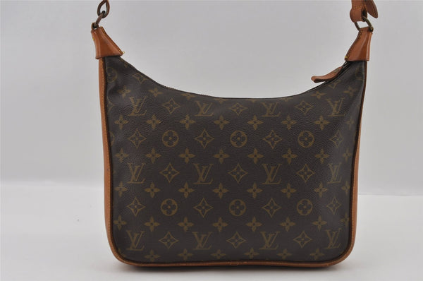 Authentic Louis Vuitton Monogram Boulogne 30 Shoulder Cross Bag Old Model 2662I